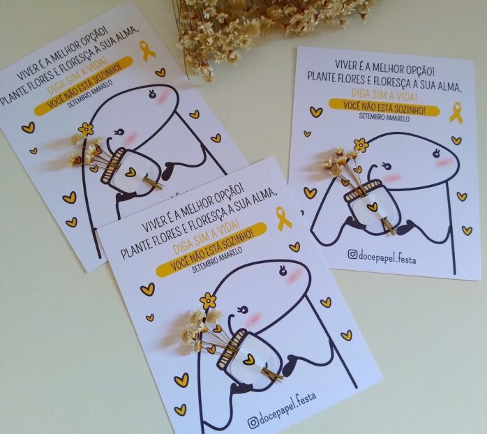 Mimos Setembro Amarelo