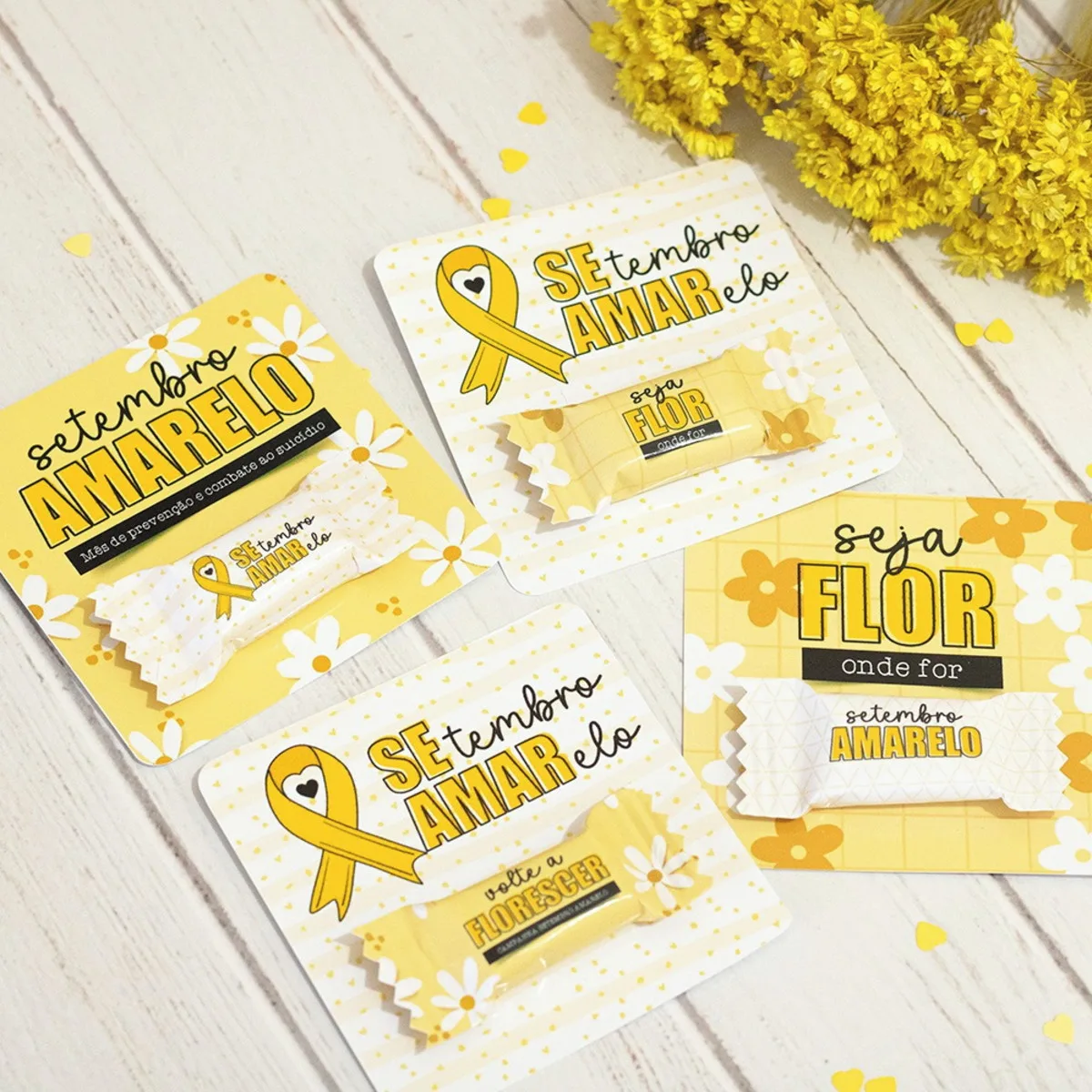 Mimos Setembro Amarelo - Png e pdf 1 Mimos Setembro Amarelo - Png e pdf