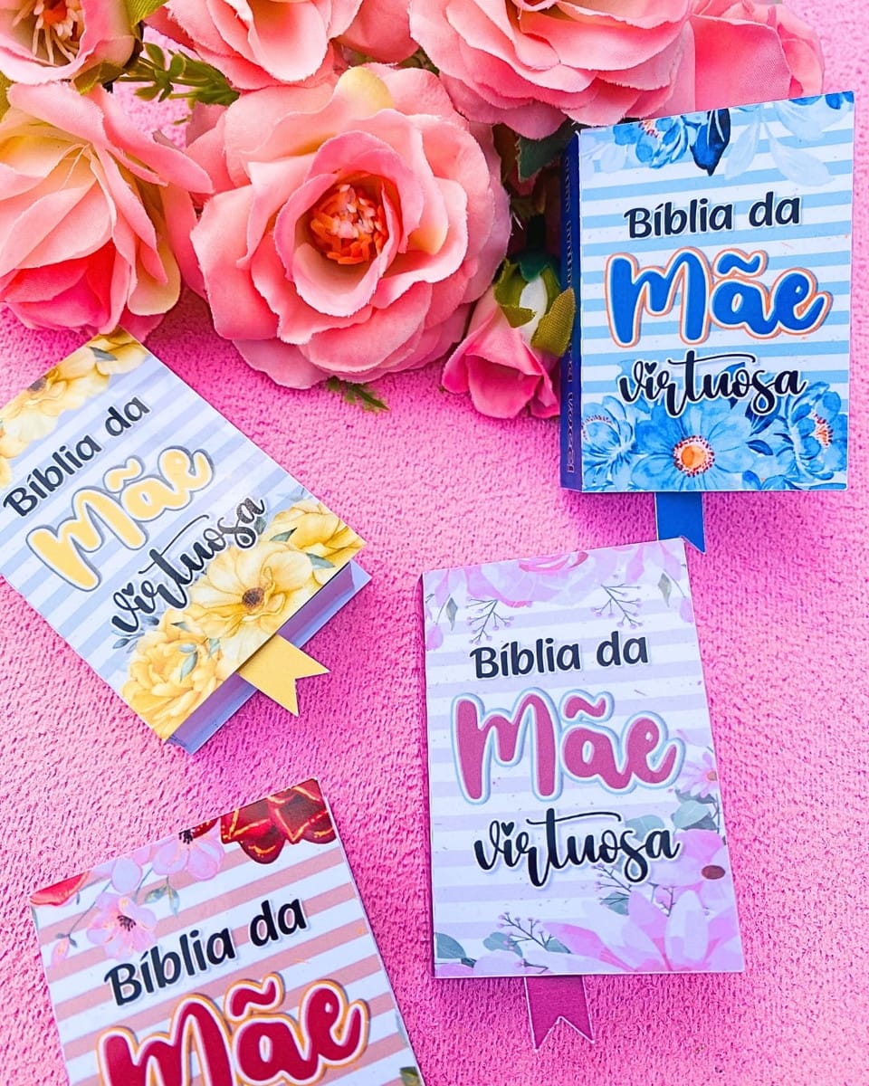 Mini Bíblia Digital Mães Arquivo Corte Studio e PDF 2 Mini Bíblia Digital Mães Arquivo Corte Studio e PDF - Imagem 2
