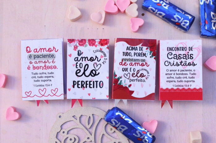 Mini Bíblia Casais Dia dos Namorados