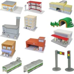 Mini Cidade Para Imprimir Cortar E Montar Maquete 12 Mini Cidade Para Imprimir Cortar E Montar Maquete 6