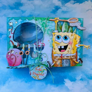 mini confeiteiro bob esponja arquivo digital