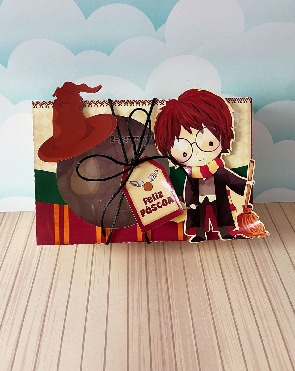 Arquivo Digital Caixa Mini Confeiteiro Harry Potter 4 Arquivo Digital Caixa Mini Confeiteiro Harry Potter - Imagem 4