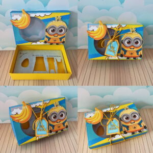 mini confeiteiro minions arquivo digital