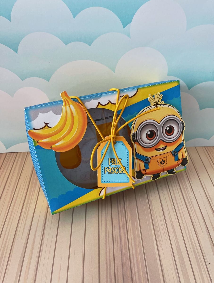 Caixa Mini Confeiteiro Minions Arquivo Digital PDF e Studio 5 Caixa Mini Confeiteiro Minions Arquivo Digital PDF e Studio - Imagem 5
