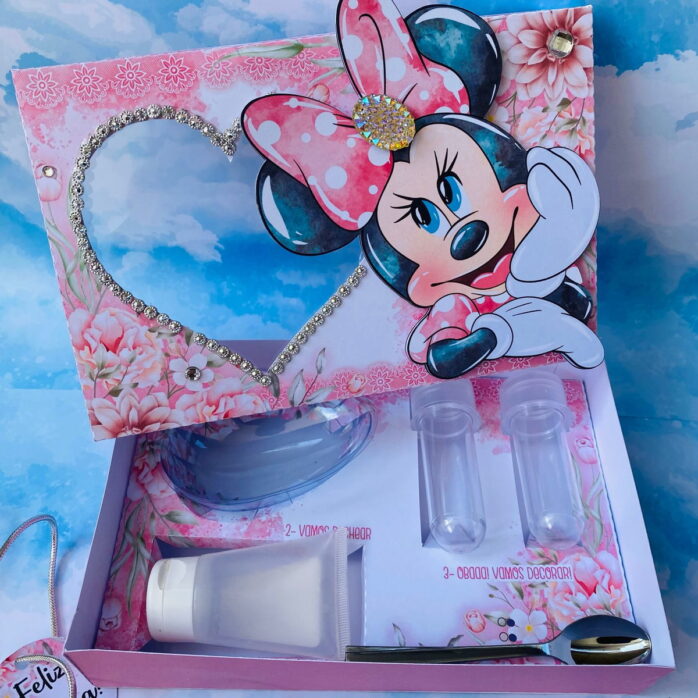 Mini Confeiteiro Minnie Rosa