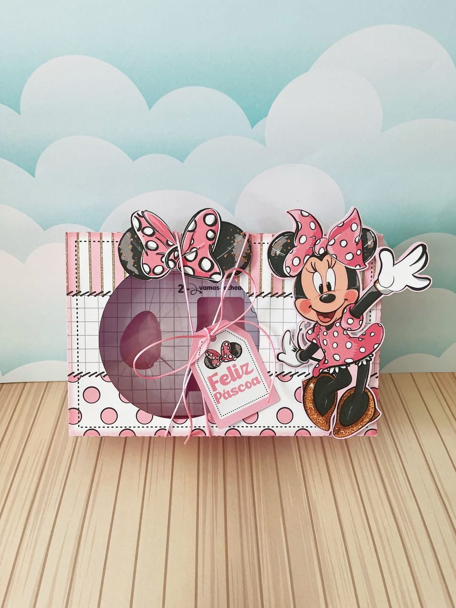 Mini Confeiteiro Minnie Rosa Arquivo Digital Caixa Páscoa 5 Mini Confeiteiro Minnie Rosa Arquivo Digital Caixa Páscoa - Imagem 5