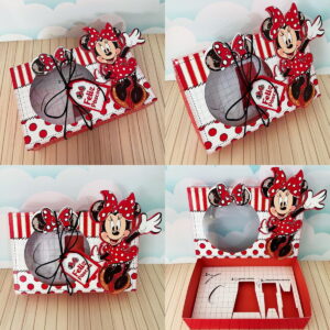 Kit Caixa Mini Confeiteiro Minnie Digital para Festa 25 mini confeiteiro minnie vermelha 01 arquivo digital