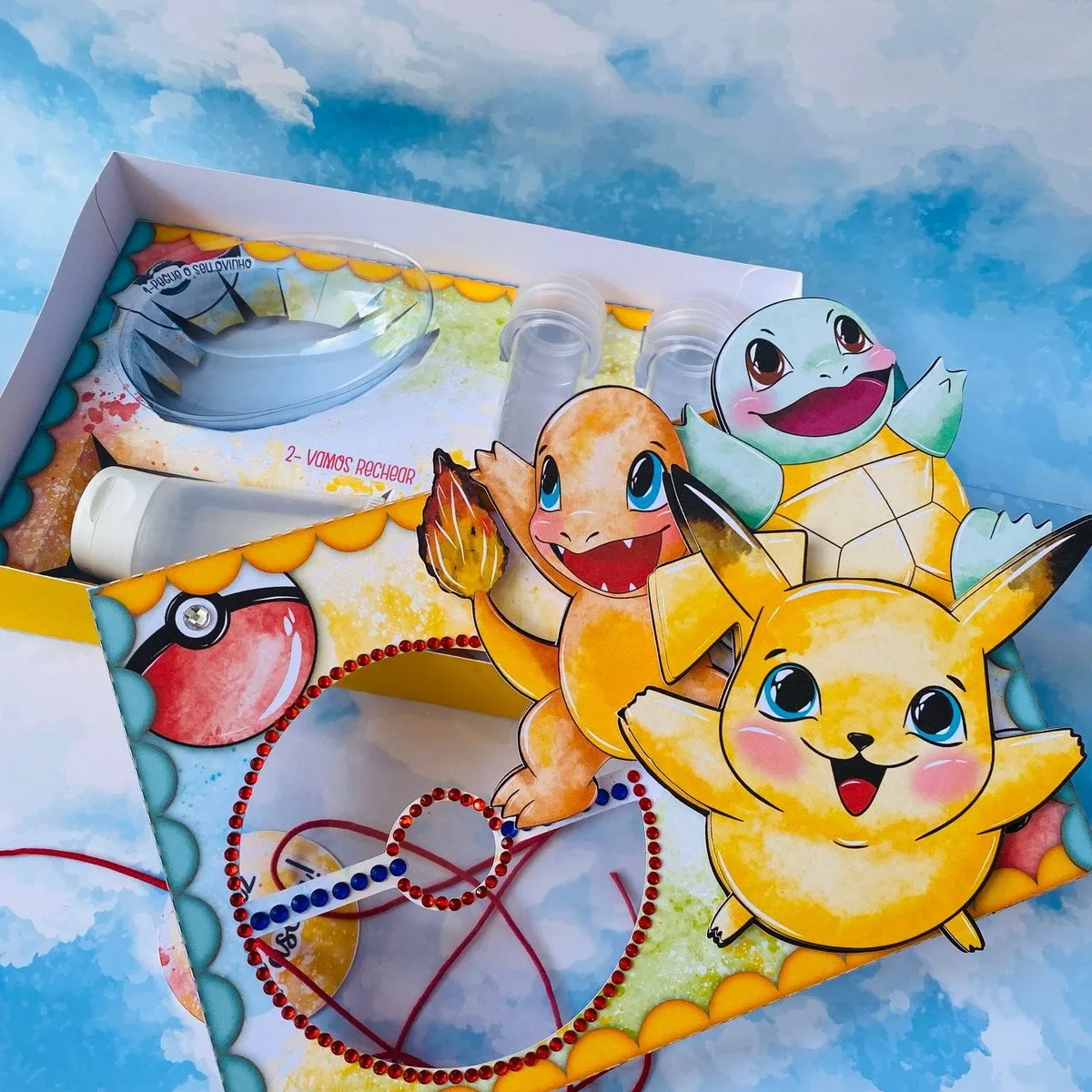 Mini Confeiteiro Pokémon 4 Mini Confeiteiro Pokémon