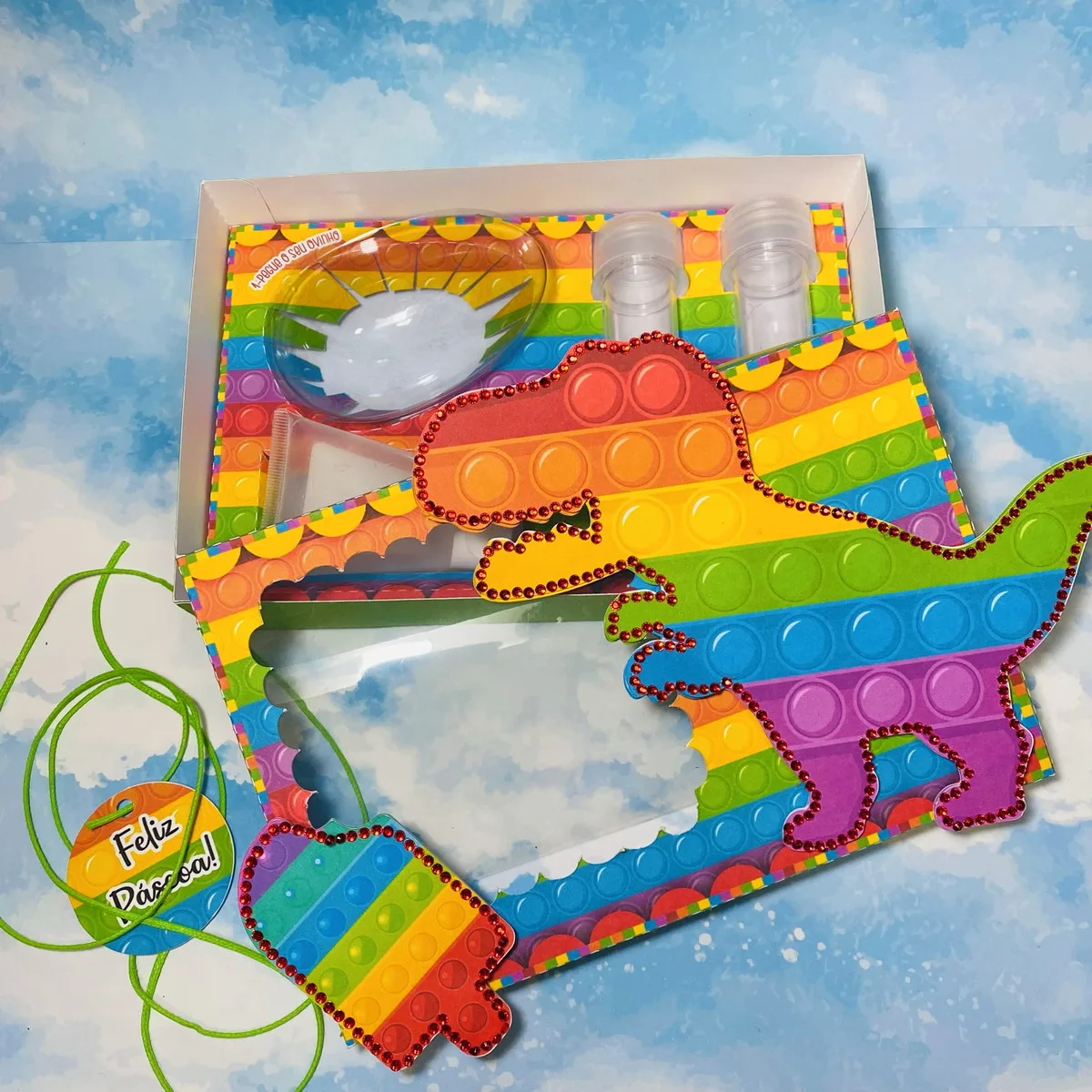 Mini Confeiteiro Pop It Menino