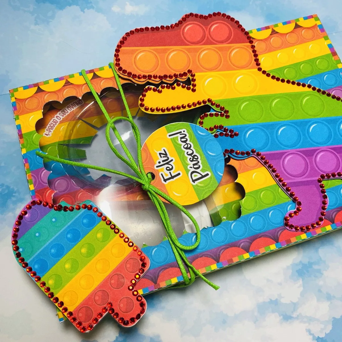 Mini Confeiteiro Pop It Menino