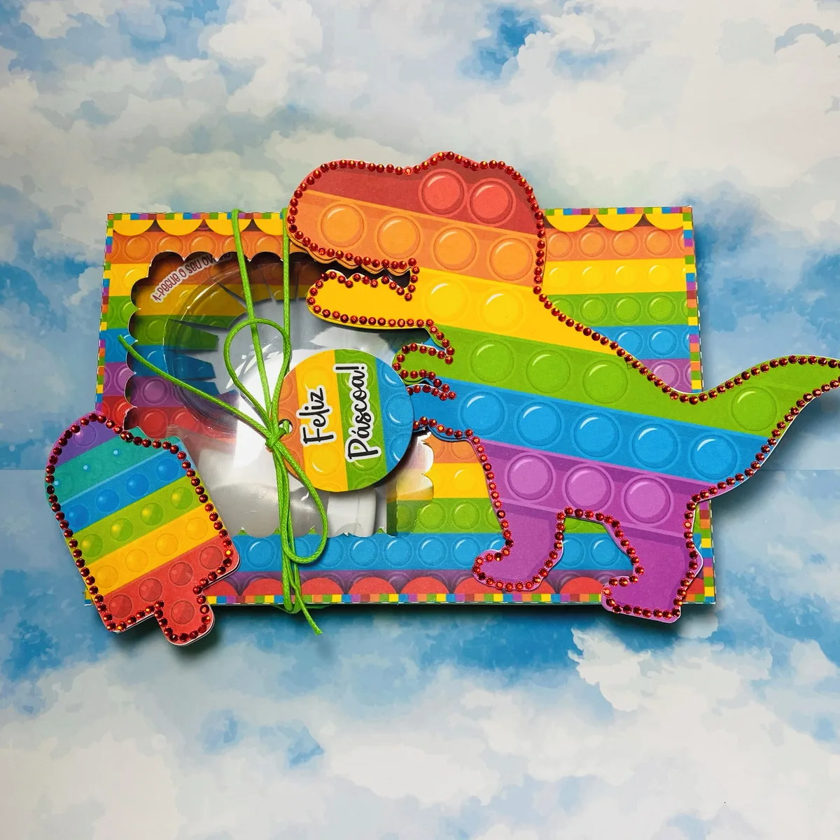 Mini Confeiteiro Pop It Menino