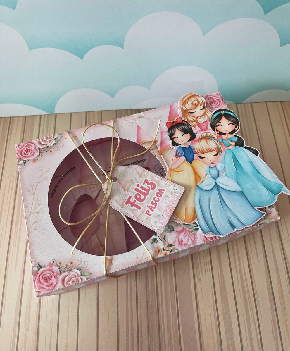Mini Confeiteiro Princesas Kit Digital Para Imprimir 2 Mini Confeiteiro Princesas Kit Digital Para Imprimir - Imagem 2