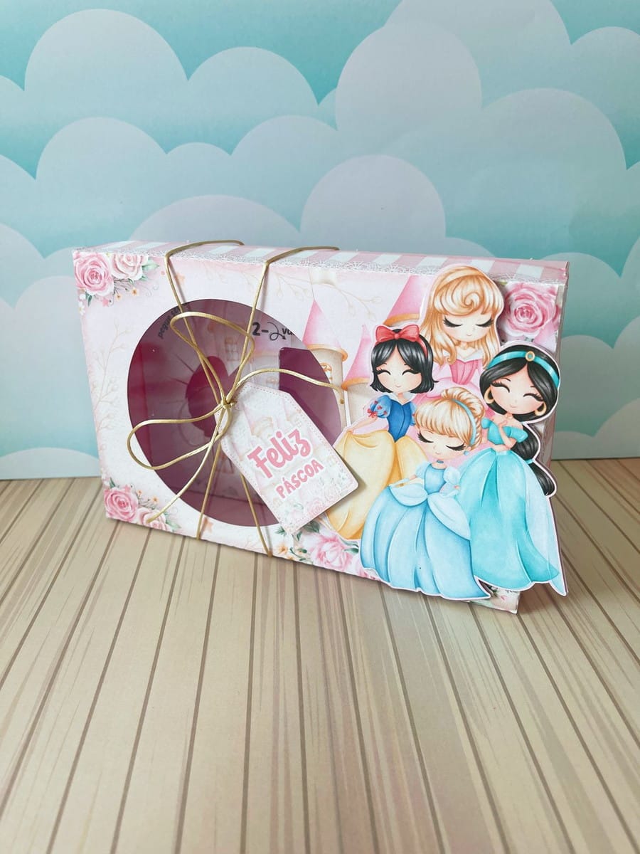 Mini Confeiteiro Princesas Kit Digital Para Imprimir 3 Mini Confeiteiro Princesas Kit Digital Para Imprimir - Imagem 3