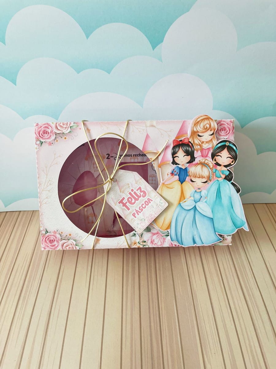 Mini Confeiteiro Princesas Kit Digital Para Imprimir 4 Mini Confeiteiro Princesas Kit Digital Para Imprimir - Imagem 4