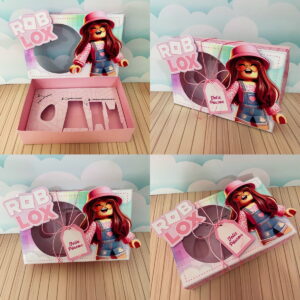 Kit Mini Confeiteiro Roblox Menina Arquivo Digital 9 mini confeiteiro roblox menina arquivo digital