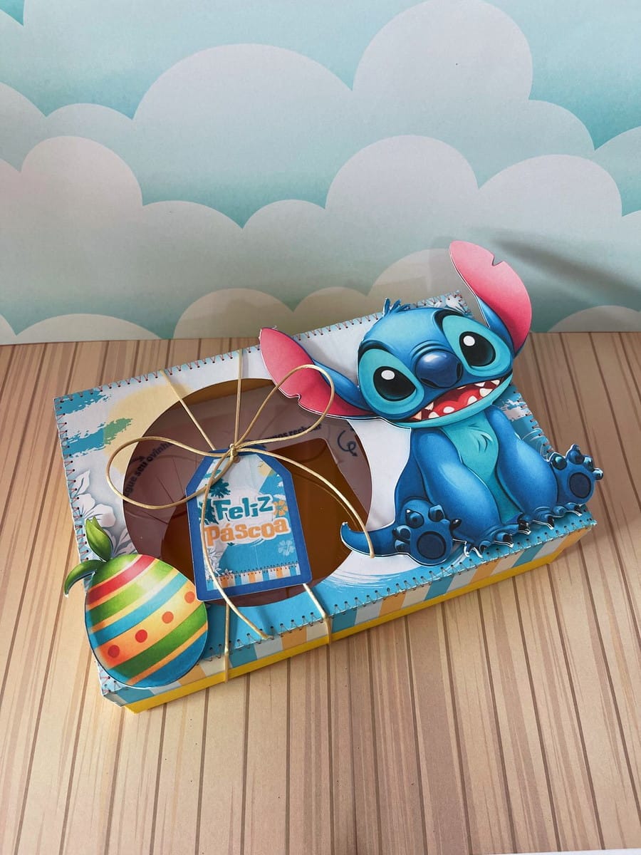 Kit Caixa Mini Confeiteiro Stitch PDF e Studio 5 Kit Caixa Mini Confeiteiro Stitch PDF e Studio - Imagem 5