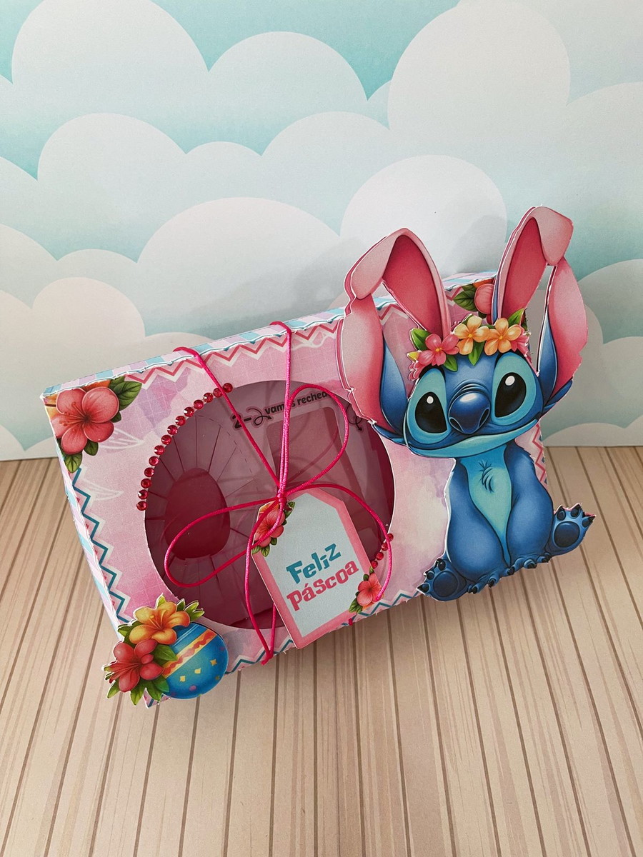 Mini Confeiteiro Stitch Rosa Arquivo Digital para Festa 5 Mini Confeiteiro Stitch Rosa Arquivo Digital para Festa - Imagem 5