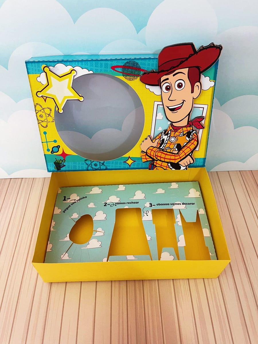 Lembrancinha Toy Story Mini Confeiteiro Arquivo Digital 2 Lembrancinha Toy Story Mini Confeiteiro Arquivo Digital - Imagem 2
