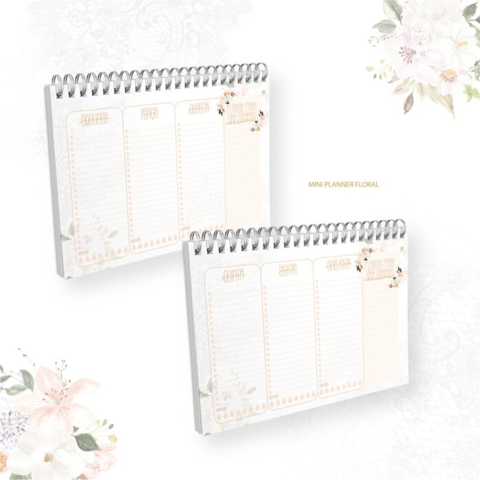 Mini Planner A6 - Mamãe / Vovó Floral