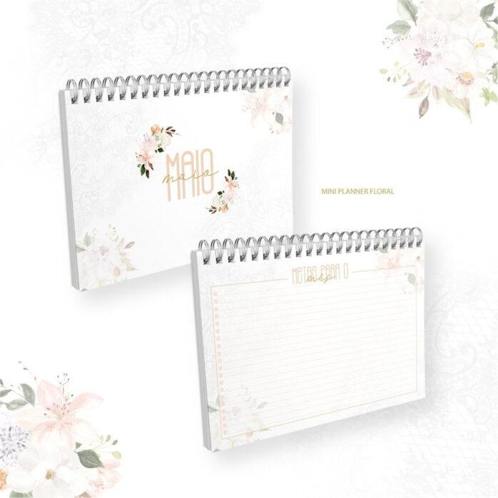 Mini Planner A6 - Mamãe / Vovó Floral