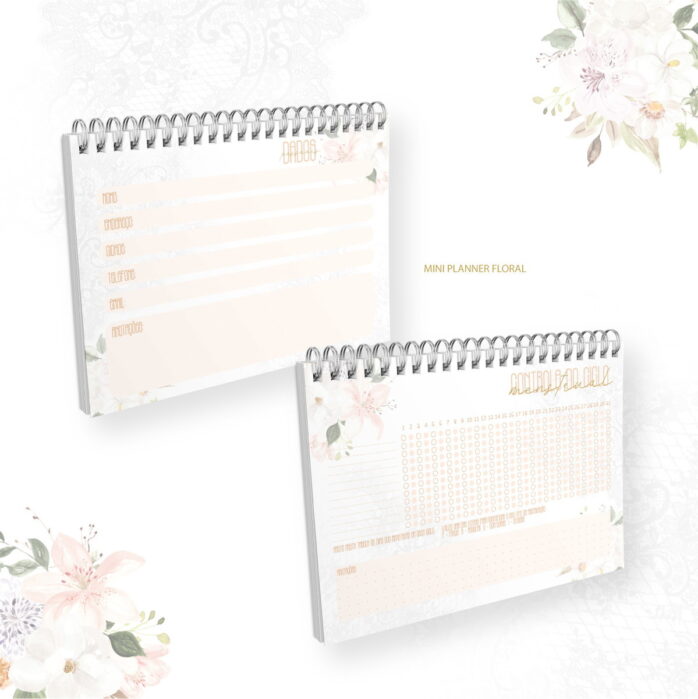 Mini Planner A6 - Mamãe / Vovó Floral
