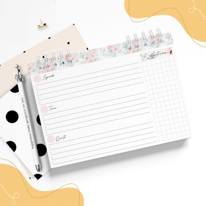 Mini Planner Floral