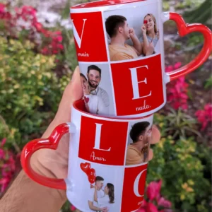 Modelos Editáveis para Sublimação de Canecas - Dia dos Namorados