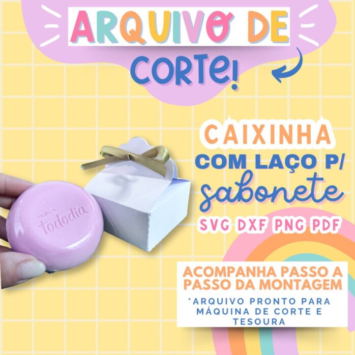 Molde Limpo Caixa Sabonete