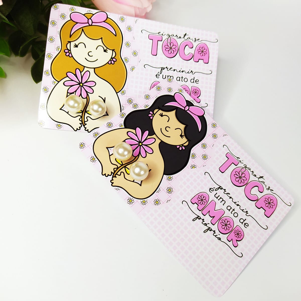 Kit Outubro Rosa Digital para Lembrancinhas e Papelaria 3 Kit Outubro Rosa Digital para Lembrancinhas e Papelaria - Imagem 3