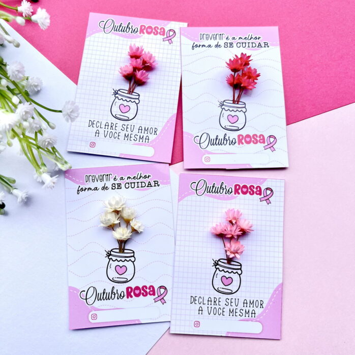 Outubro Rosa Lembrancinhas