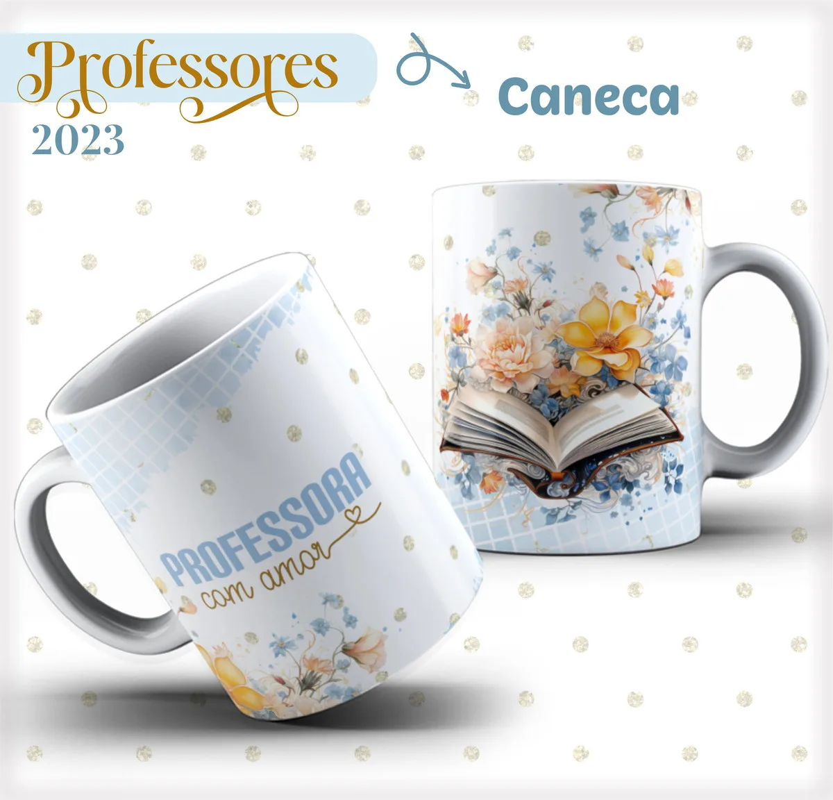 Pack 04 Artes Canecas Dia dos Professores 2 Pack 04 Artes Canecas Dia dos Professores