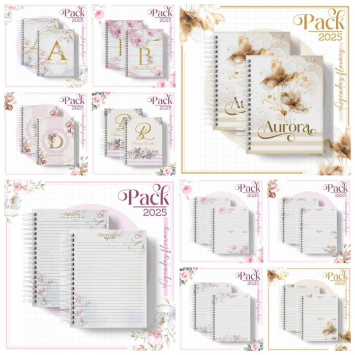 Pack 2025 - Agendas Femininas