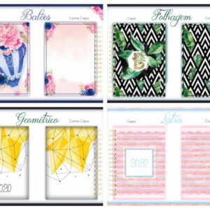 Pack 7 capas e contracapas