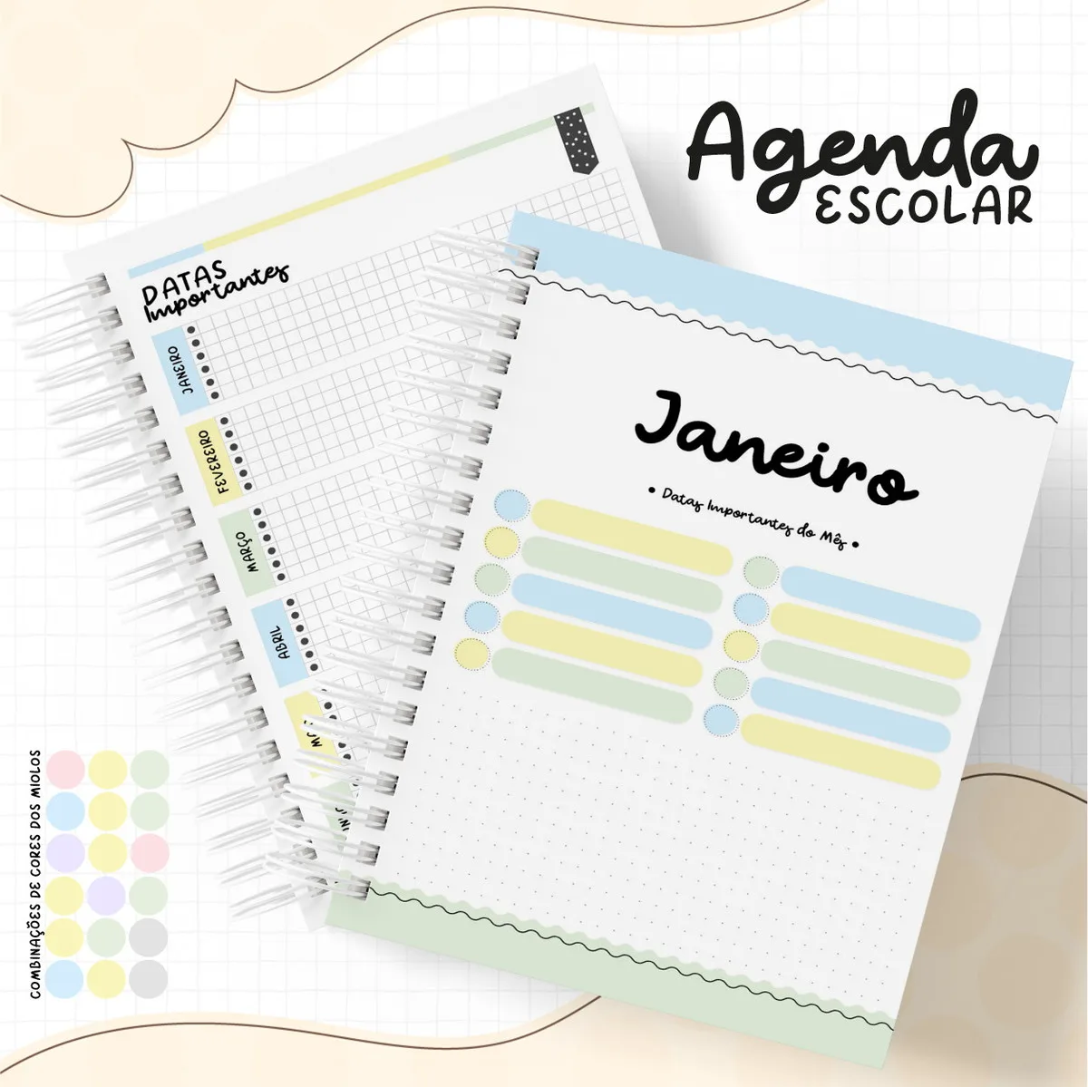 Pack Agenda Escolar 2022 4 Pack Agenda Escolar 2022