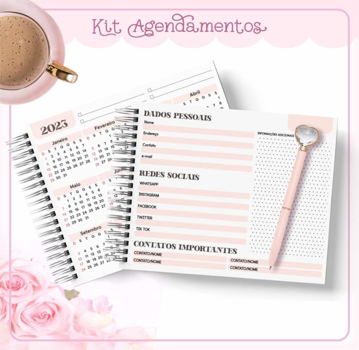 Pack Agendamentos Horizontal