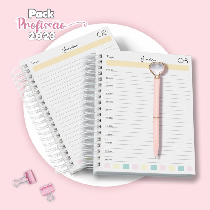 Pack Agendas 2023 Femininas