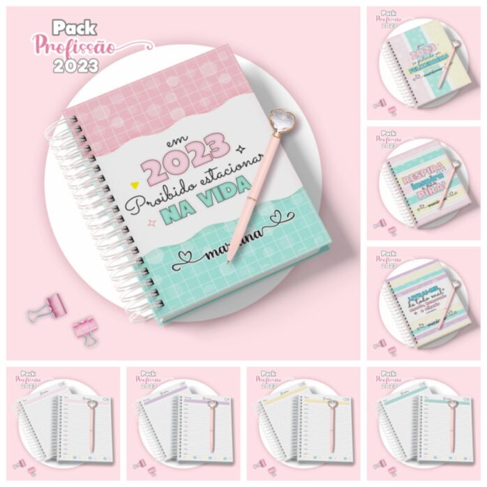 Pack Agendas 2023 Femininas