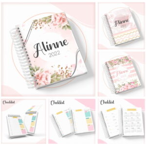 Pack Agendas Checklist Feminina