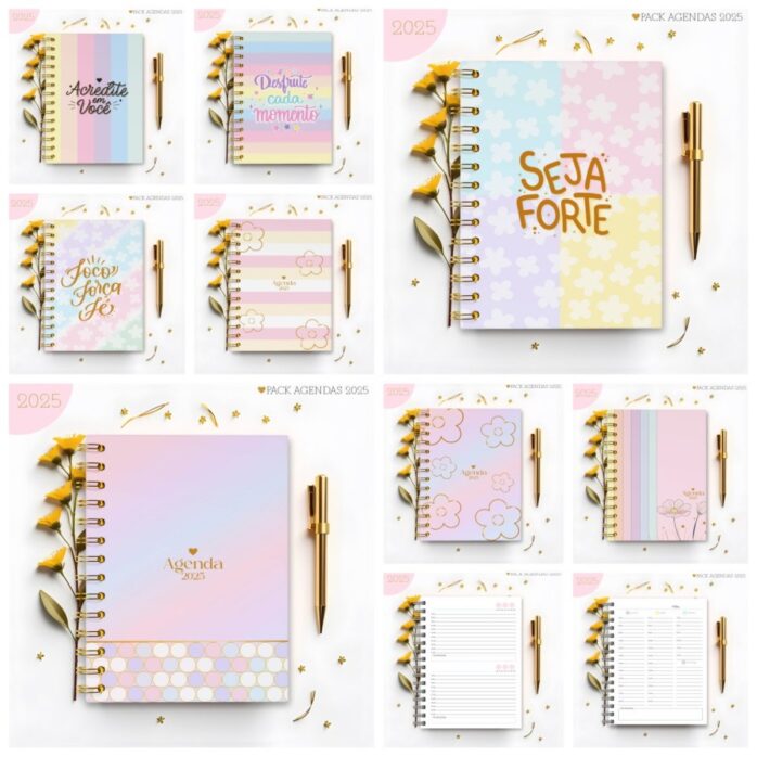Pack Agendas Feminina 2025