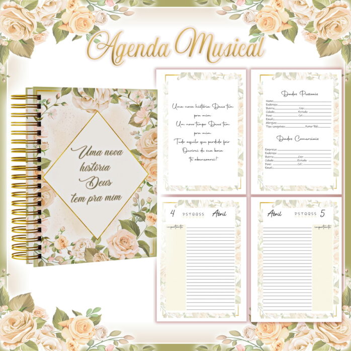 Pack Agendas Temas Musicais