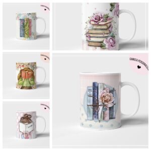 Pack Arte Sublimação Diário de leitura