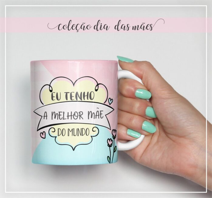 Pack Artes Canecas Dia das Mães