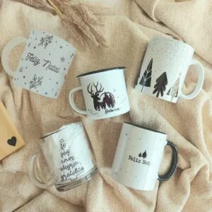 Pack Artes Canecas Natal Minimalista