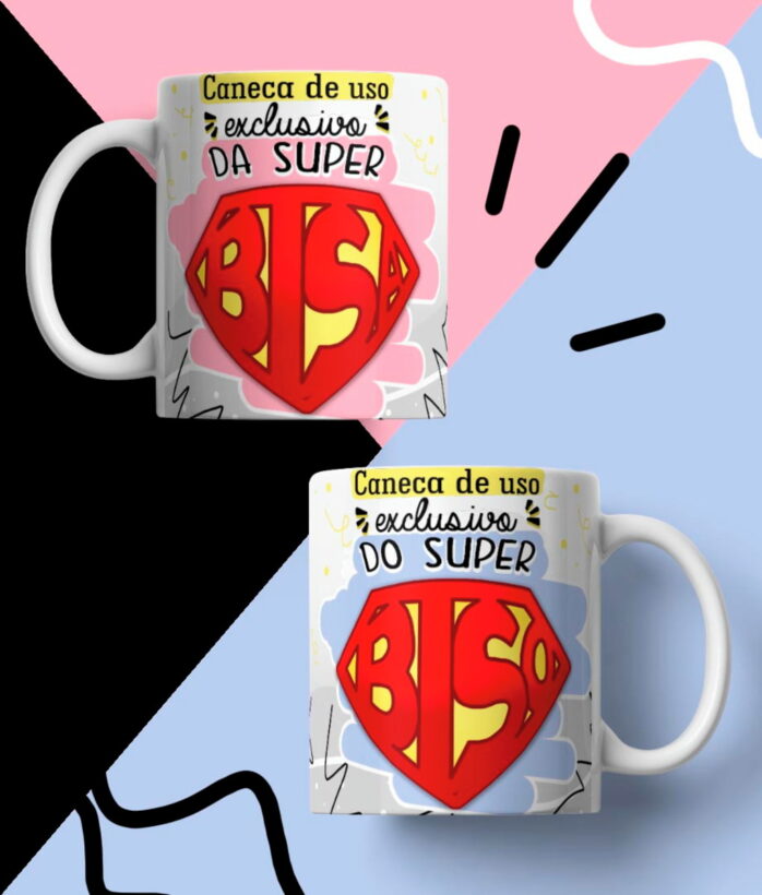 Pack Artes Canecas Supers - Png