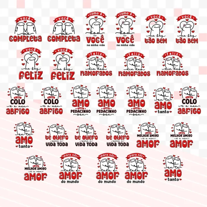 Pack Artes Flork Dias Dos Namorados Sublimacao Papelaria 2