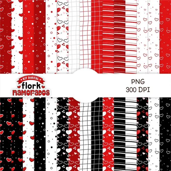 Pack Artes Flork Dias Dos Namorados Sublimacao Papelaria