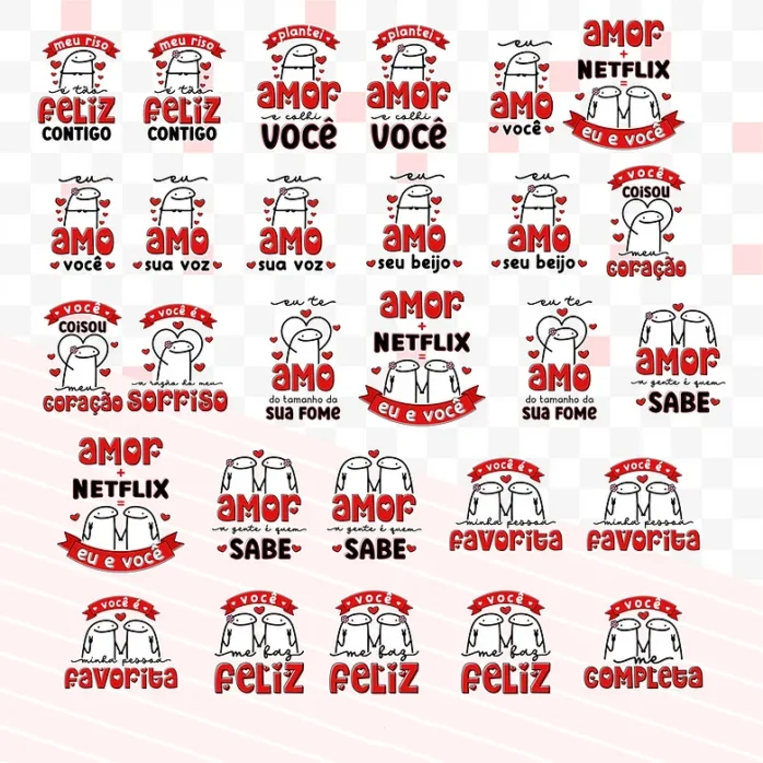Pack Artes Flork Dias Dos Namorados Sublimacao Papelaria 9