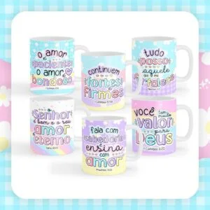 Pack Artes Frases Cristã