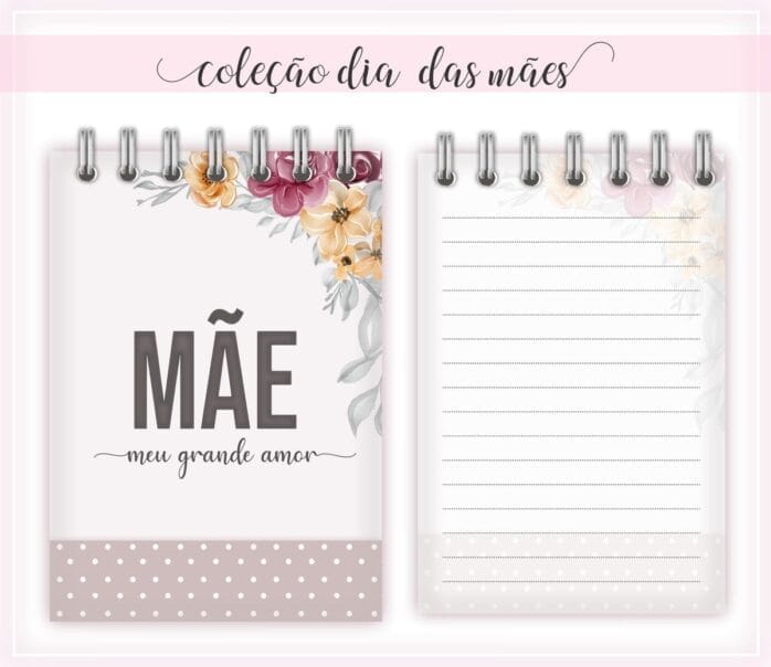 Pack Bloquinhos Dia das Mães